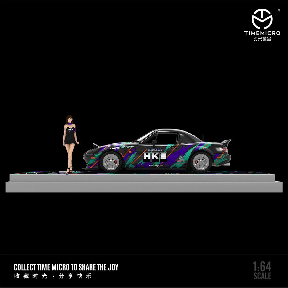 [Preorder] TimeMicro 1:64  Mazda MX5 ADVAN/ HKS Livery (4 Version)