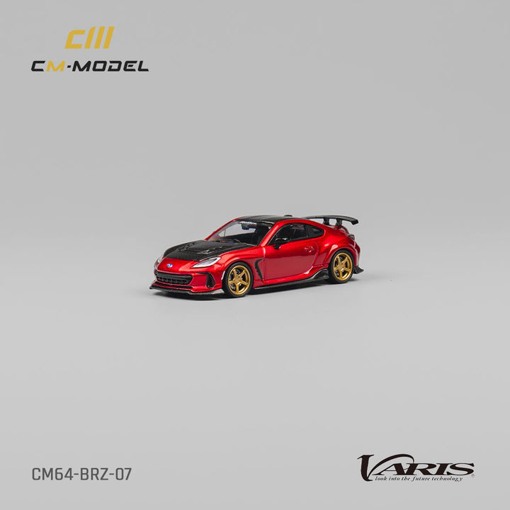 [Preorder] CM Model 1:64 Subaru BRZ Varis Widebody Metallic Red - CM64-BRZ-07