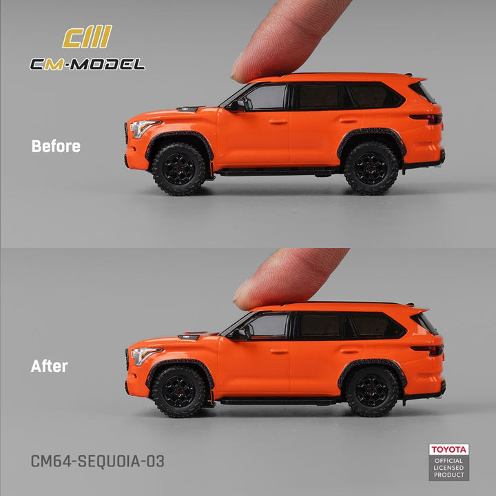 [Preorder] CM Model 1:64 Toyota Sequoia Orange -CM64-SEQUOIA-03