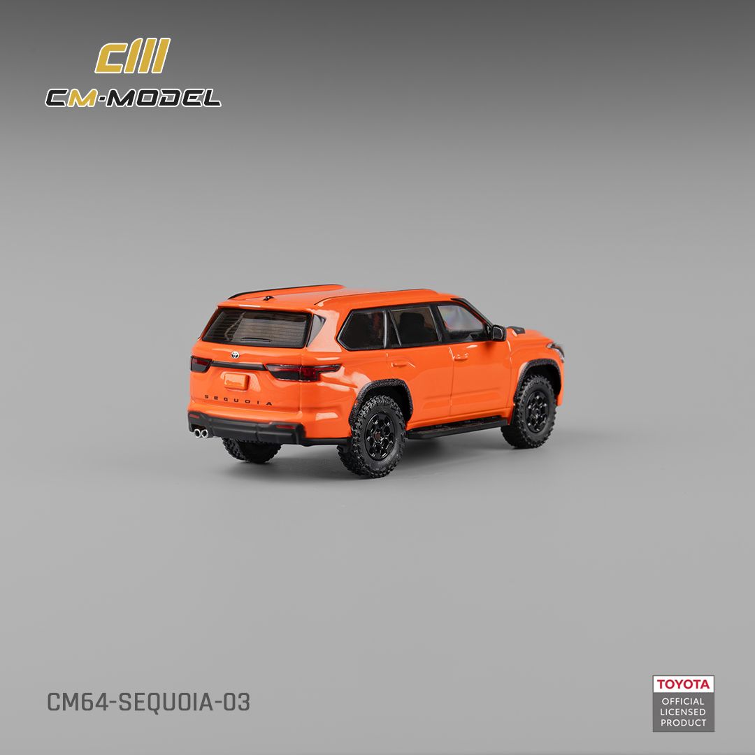 [Preorder] CM Model 1:64 Toyota Sequoia Orange -CM64-SEQUOIA-03