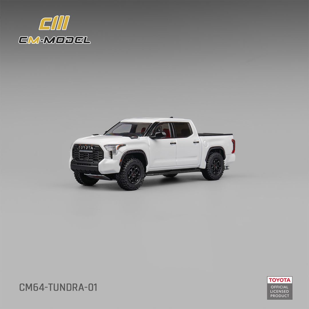 [Preorder] CM Model 1:64 Toyota Tundra White - CM64-Tundra-01