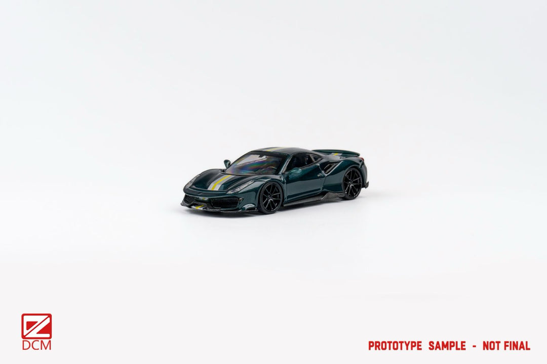 [Preorder] DCM 1:64 Novitec Ferrari 488 Pista (4 Versions)