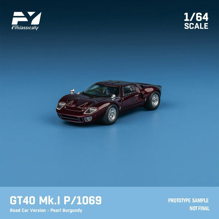 [Preorder] Finclassically 1:64 Ford GT40 MK.I (2 Colors)