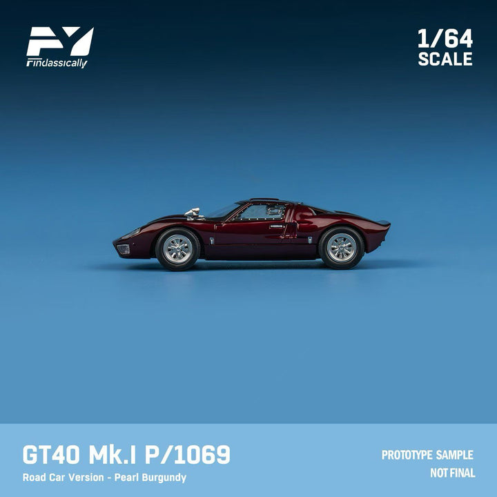 [Preorder] Finclassically 1:64 Ford GT40 MK.I (2 Colors)