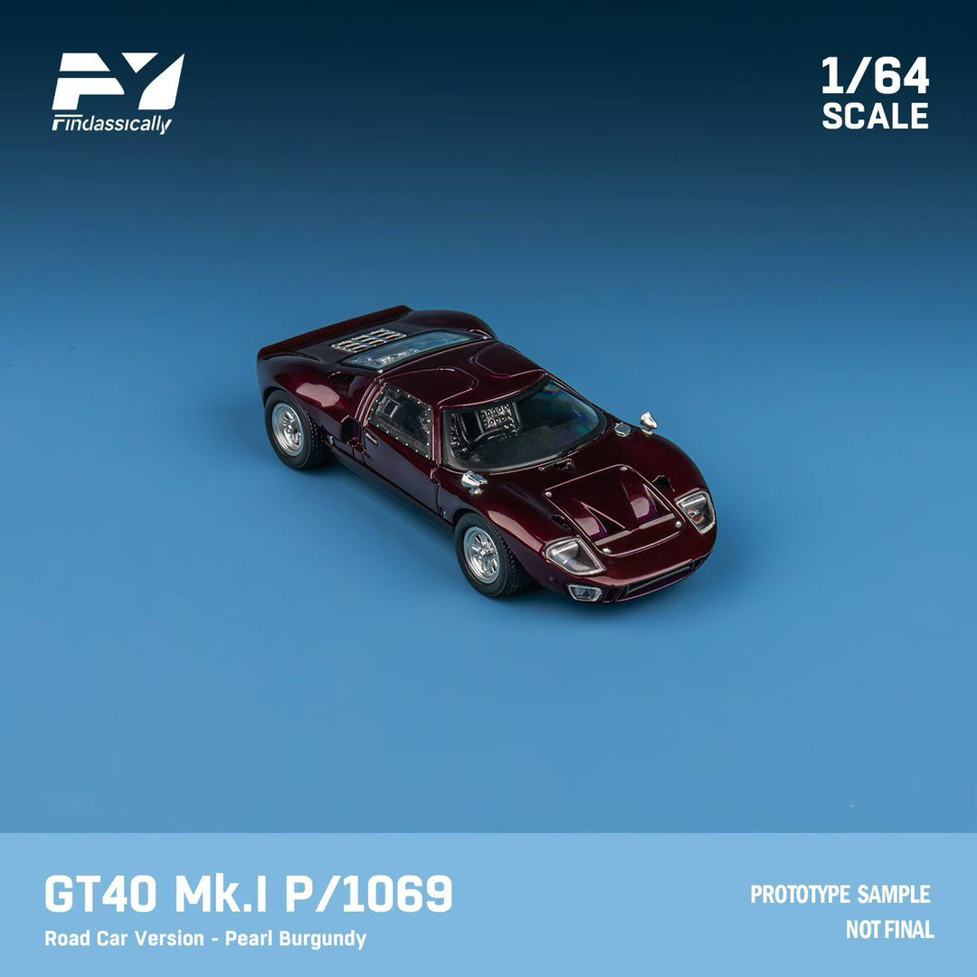 [Preorder] Finclassically 1:64 Ford GT40 MK.I (2 Colors)