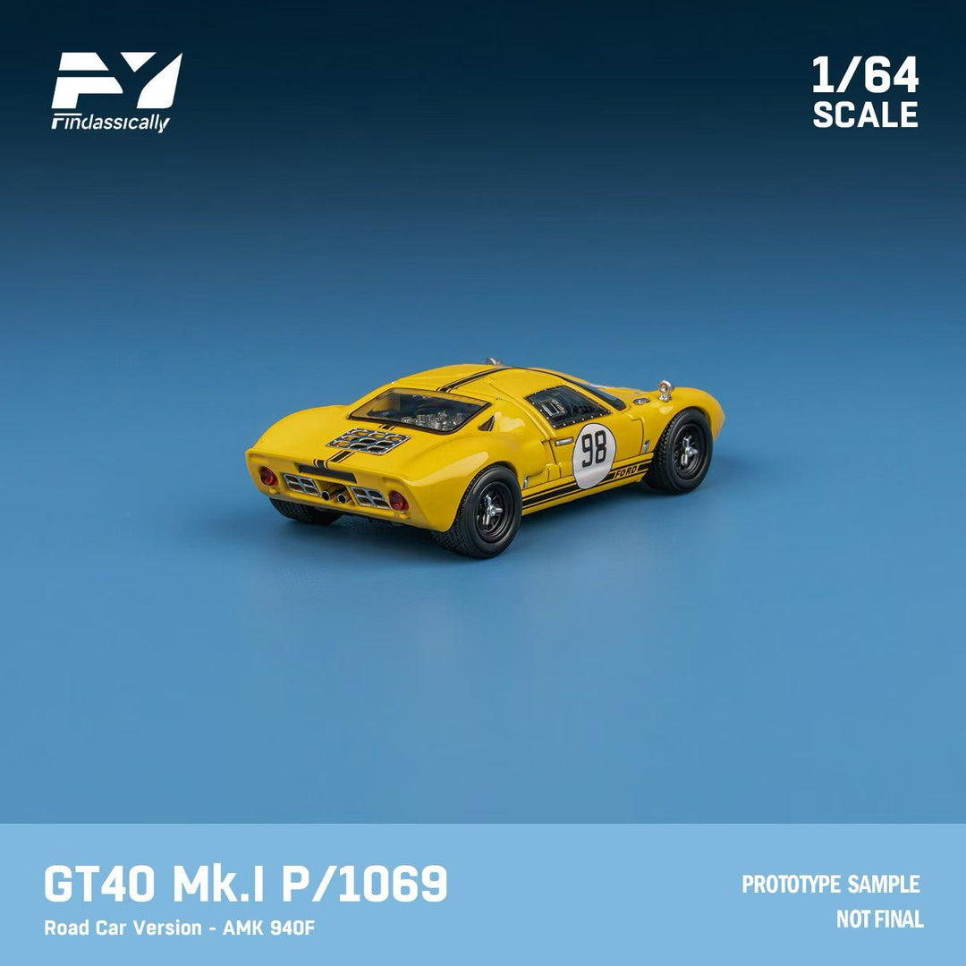 [Preorder] Finclassically 1:64 Ford GT40 MK.I (2 Colors)