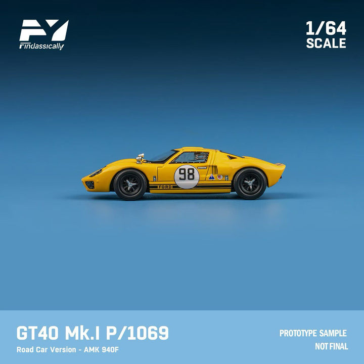 [Preorder] Finclassically 1:64 Ford GT40 MK.I (2 Colors)