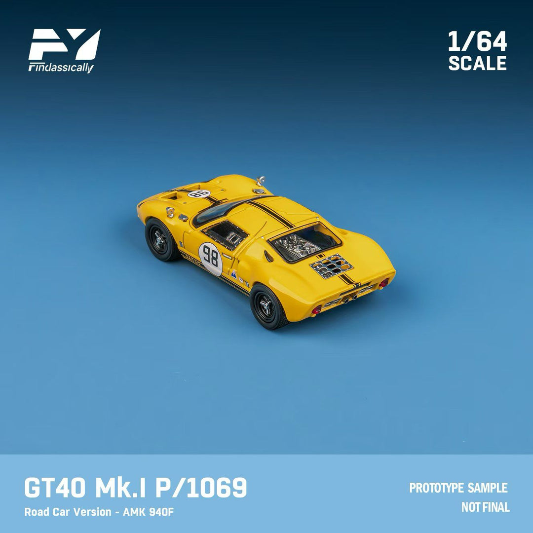 [Preorder] Finclassically 1:64 Ford GT40 MK.I (2 Colors)