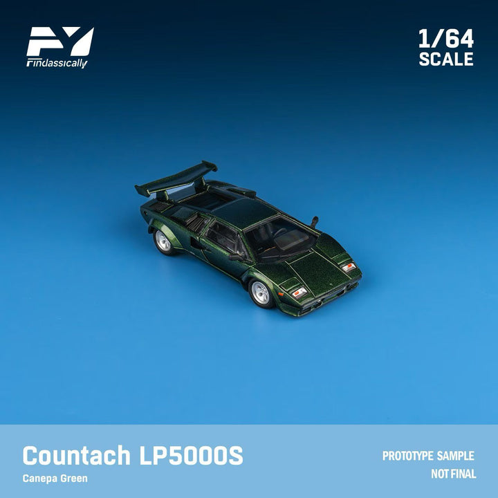 [Preorder] Finclassically 1:64 Lamborghini countach lp5000s (3 colors)