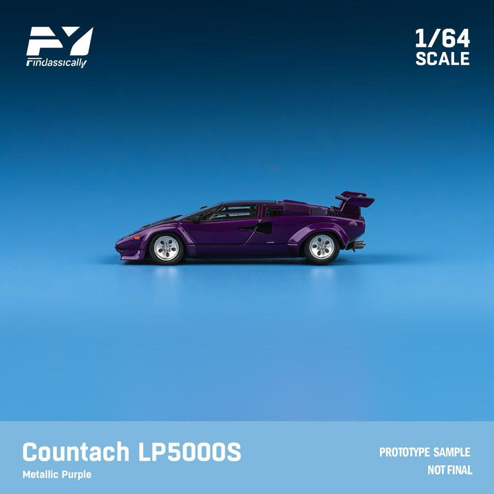 [Preorder] Finclassically 1:64 Lamborghini countach lp5000s (3 colors)