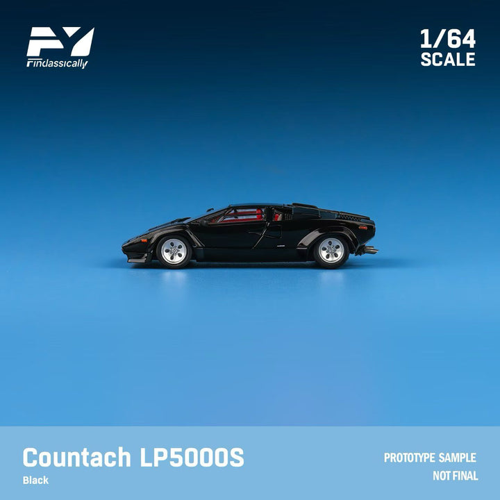 [Preorder] Finclassically 1:64 Lamborghini countach lp5000s (3 colors)