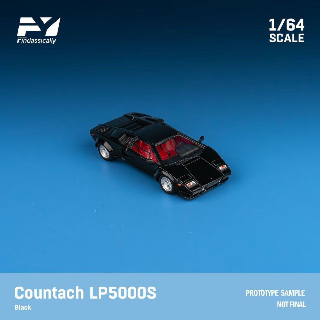 [Preorder] Finclassically 1:64 Lamborghini countach lp5000s (3 colors)