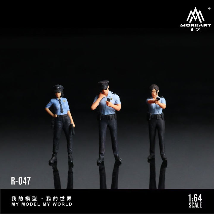 [Preorder] MoreArt 1:64 ATTENDANCE POLICE DOLL SET MO223047