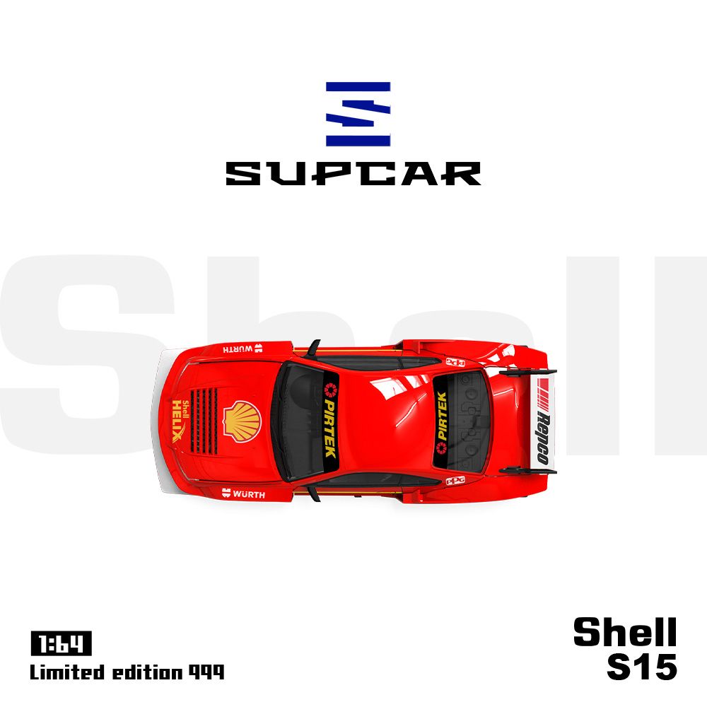 [Preorder] SUPCAR 1:64 Nissan Silvia S15 Shell/ Gulf Livery (2 Variant)