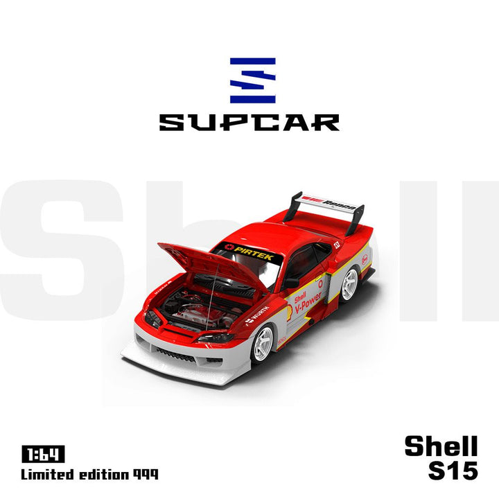 [Preorder] SUPCAR 1:64 Nissan Silvia S15 Shell/ Gulf Livery (2 Variant)