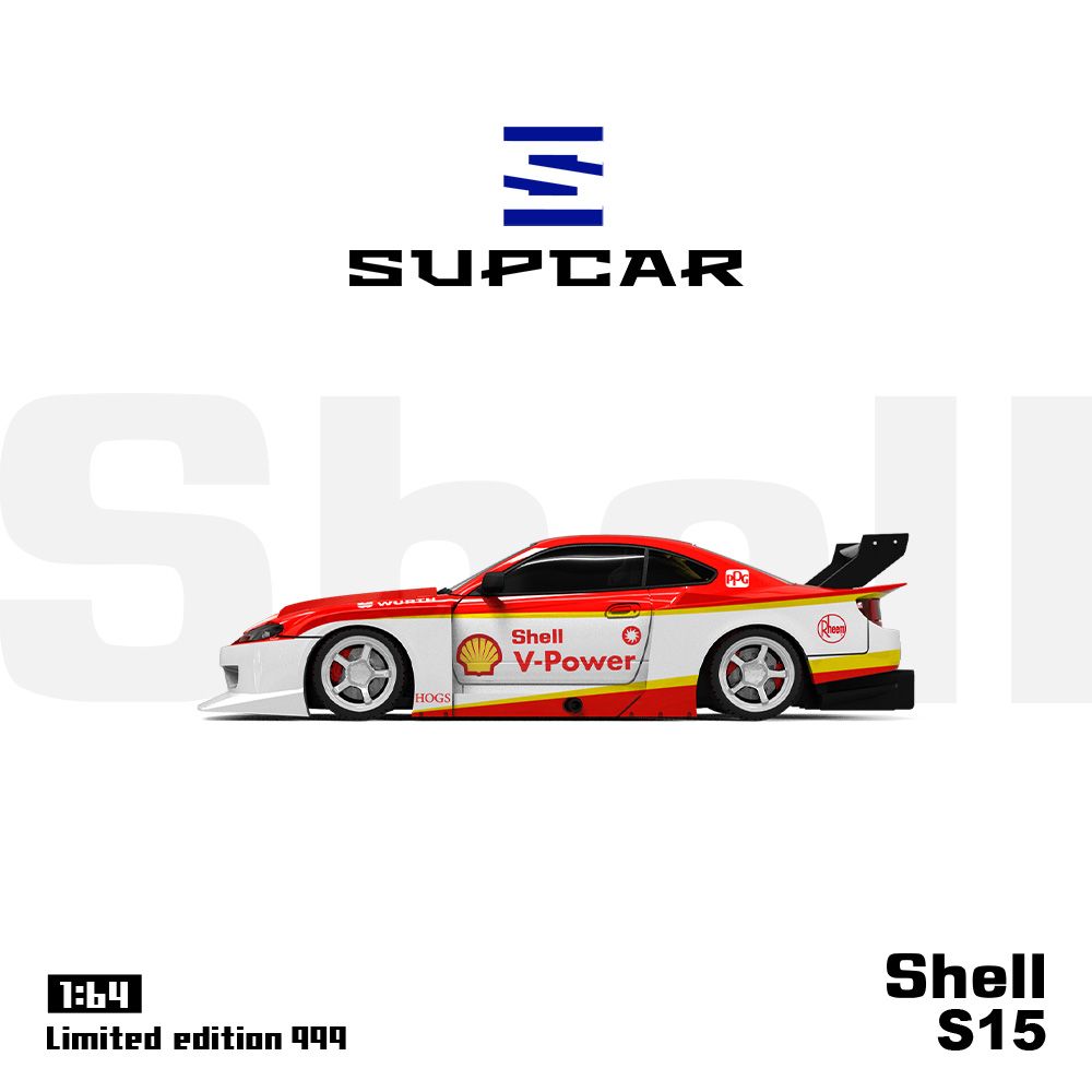 [Preorder] SUPCAR 1:64 Nissan Silvia S15 Shell/ Gulf Livery (2 Variant)