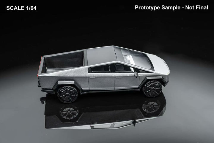 [Preorder] DM Model 1:64 TESLA Pickup Silver (3 Versions)