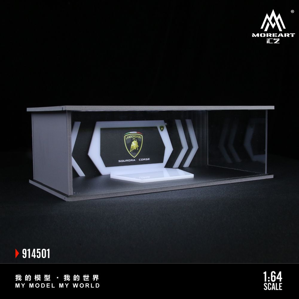 [Preorder] MoreArt 1:64 LAMBORGHINI / MASERATI ASSEMBLY SHOWROOM  (2 Versions)