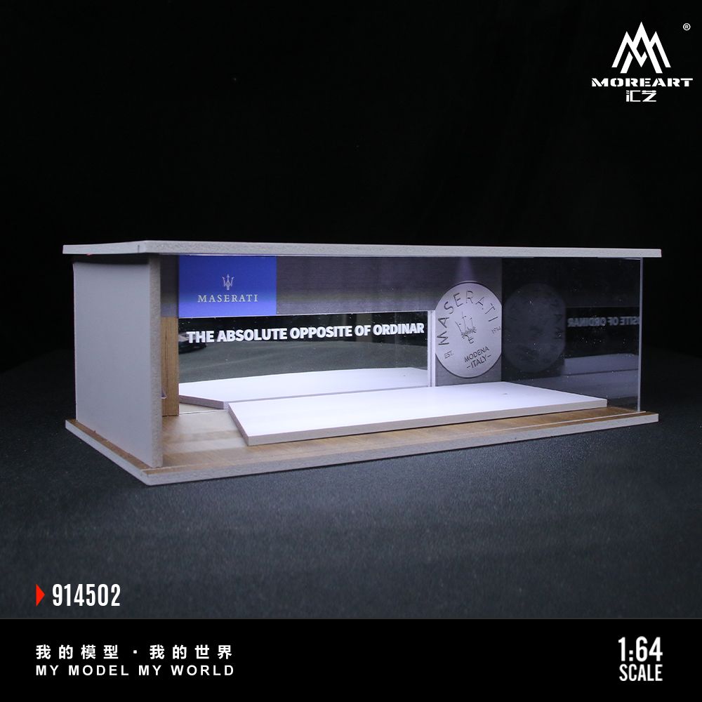 [Preorder] MoreArt 1:64 LAMBORGHINI / MASERATI ASSEMBLY SHOWROOM  (2 Versions)