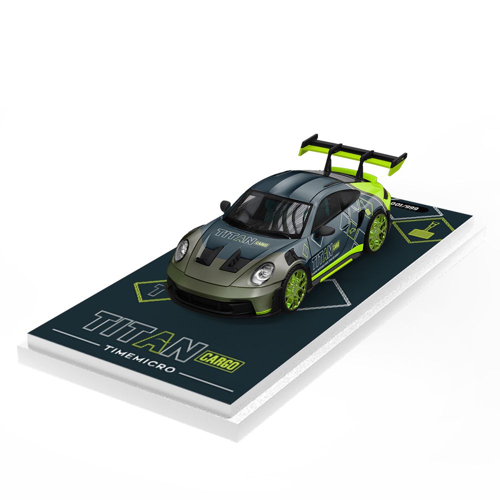 [Preorder] TimeMicro 1:64 Porsche 992 GT3 RS-TITAN Livery (3 Versions)