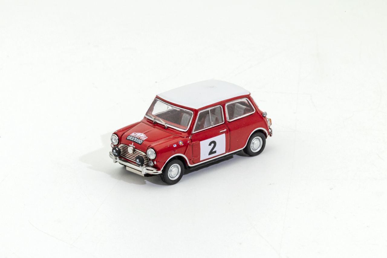 GCD 1:64 Mini Cooper 1964 Racecar (4 Versions) – Horizon Diecast