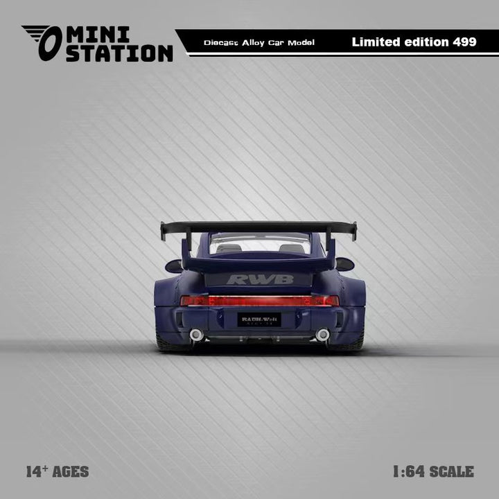 [Preorder] Mini Station 1:64 Porsche RWB 964 #33 Redbull Livery (2 Versions)