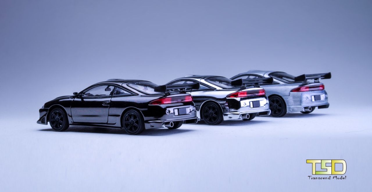 １/64 Transcend Model ワイルドスピード仕様 エクリプス Transcend model 1:64 Mitsubishi Eclipse Diecast Model (3 Colors
