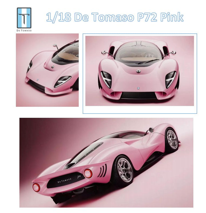 PEAKO 1:18 De Tomaso P72 (4 Colors)