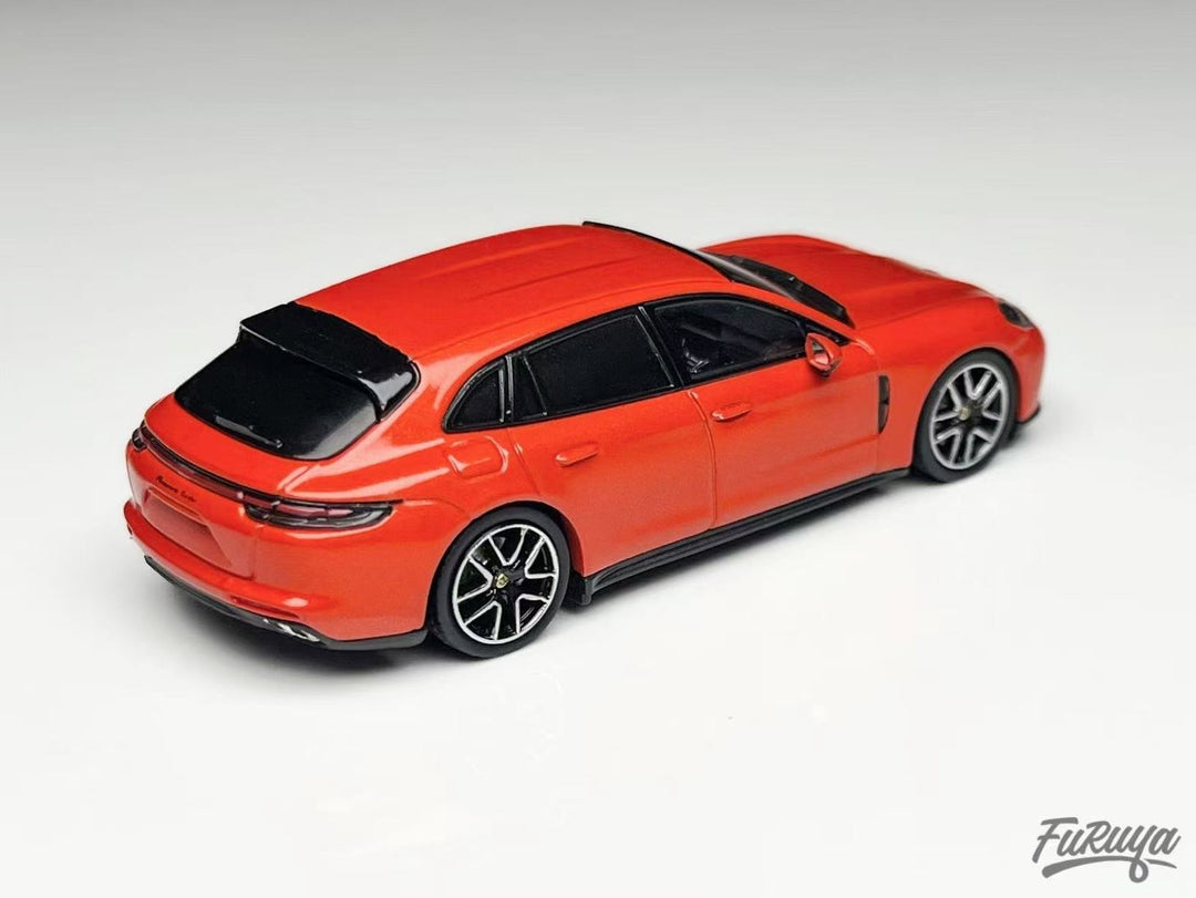 Furuya 1:64 Porsche Panamera Turbo Sedan/Shooting Brake Ver (2 Colors)