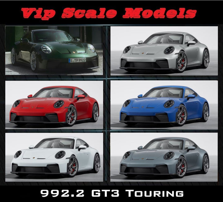 [Preorder] Vip Scale Models 1:18 Porsche 992.2 Gt3 Touring (6 Colors)