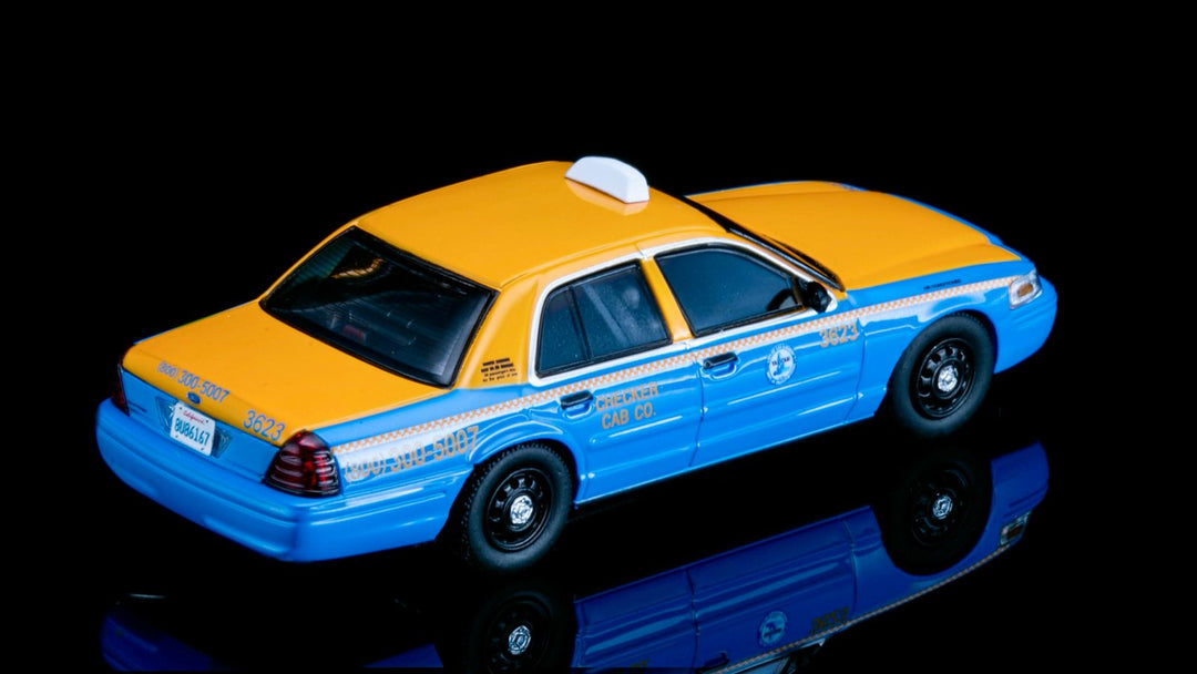 Rollin 1:64 For CROWN VICTORIA Los Angeles LA Taxi Diecast Metal Rollin 1:64 For CROWN VICTORIA Los Angeles LA Taxi Diecast Metal
