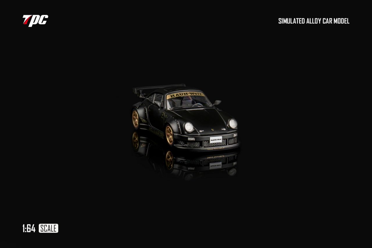 RWB PORCHE 911 930 1/64 限定品 TPC 1:64 Porsche RWB 930 Stella Artois Matte Black – Horizon Diecast