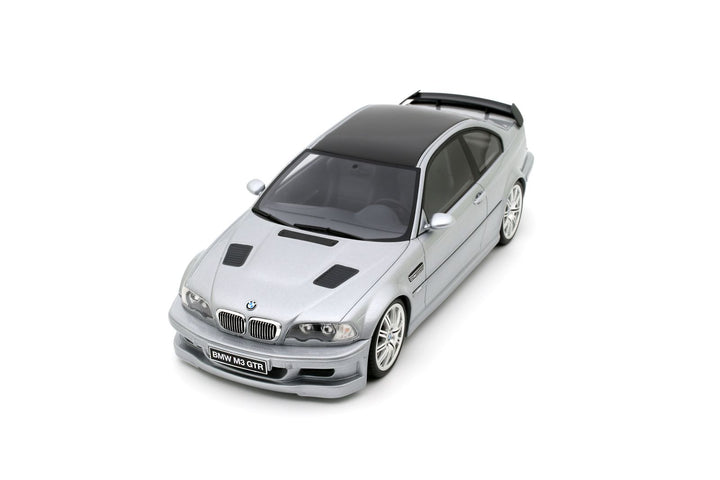 [Preorder] Otto 1:18  BMW E46 M3 GTR STREET TITAN SILVER METALLIC 354 2001 OT1128