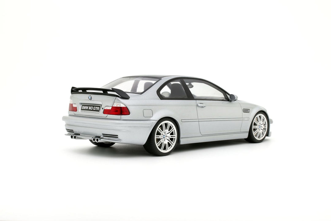 [Preorder] Otto 1:18  BMW E46 M3 GTR STREET TITAN SILVER METALLIC 354 2001 OT1128