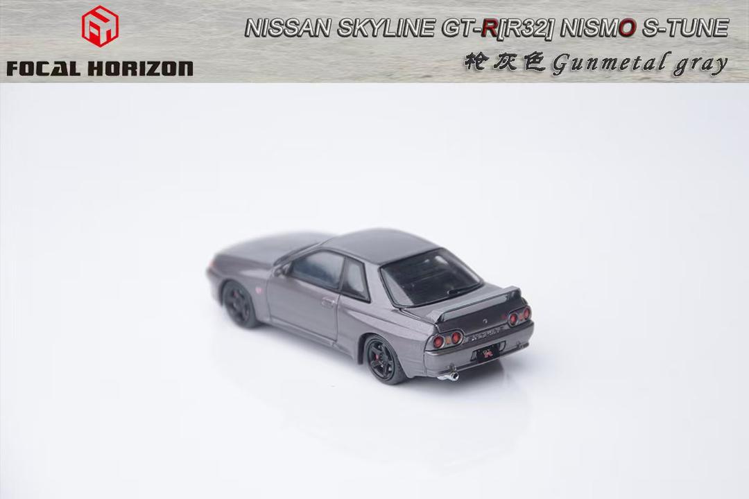 Focal Horizon 1:64 Nissan Skyline GT-R R32 Nismo S-Tune 3rd Generation Silver