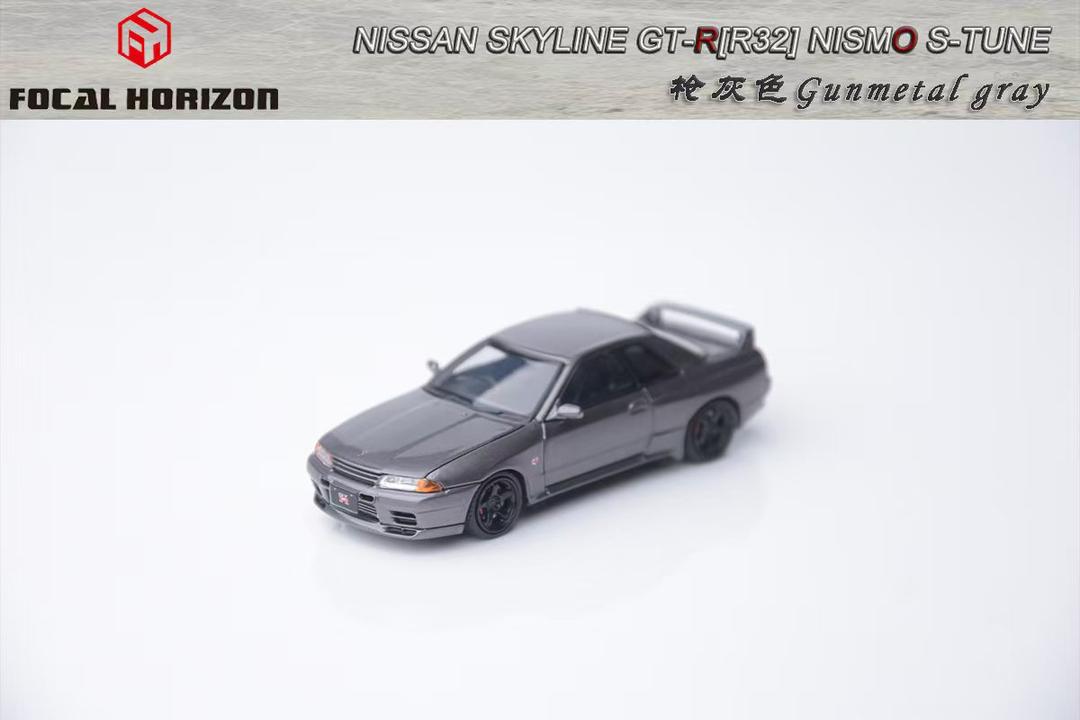 1/64 Focal R32 GTR s-tune スカイライン ニスモ　グレー Focal Horizon Skyline GT-R 3rd Gen R32 Nismo S-Tune - Gun
