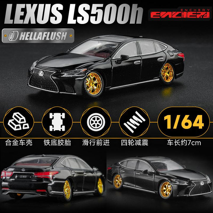 ENCHERY 1:64 Lexus Black LS500h / Red LC 500