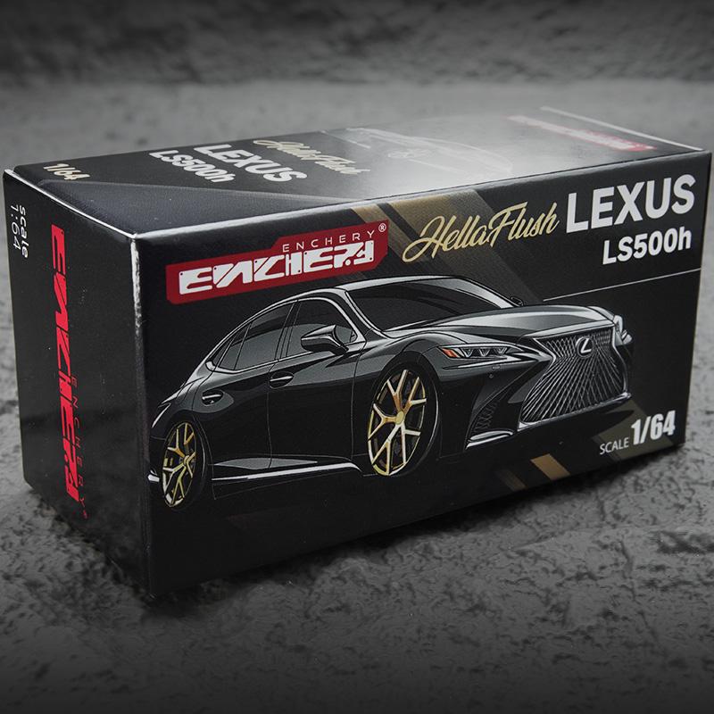 ENCHERY 1:64 Lexus Black LS500h / Red LC 500