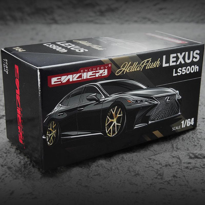 ENCHERY 1:64 Lexus Black LS500h / Red LC 500