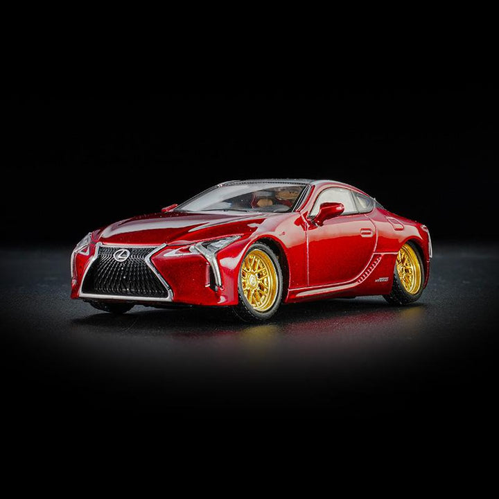 ENCHERY 1:64 Lexus Black LS500h / Red LC 500