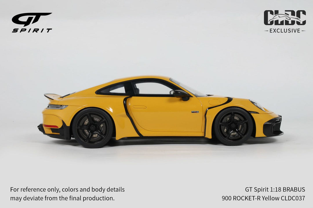 [Preorder] GT Spirit 1:18 Porsche BRABUS 900 Rocket-R Yellow CLDC037