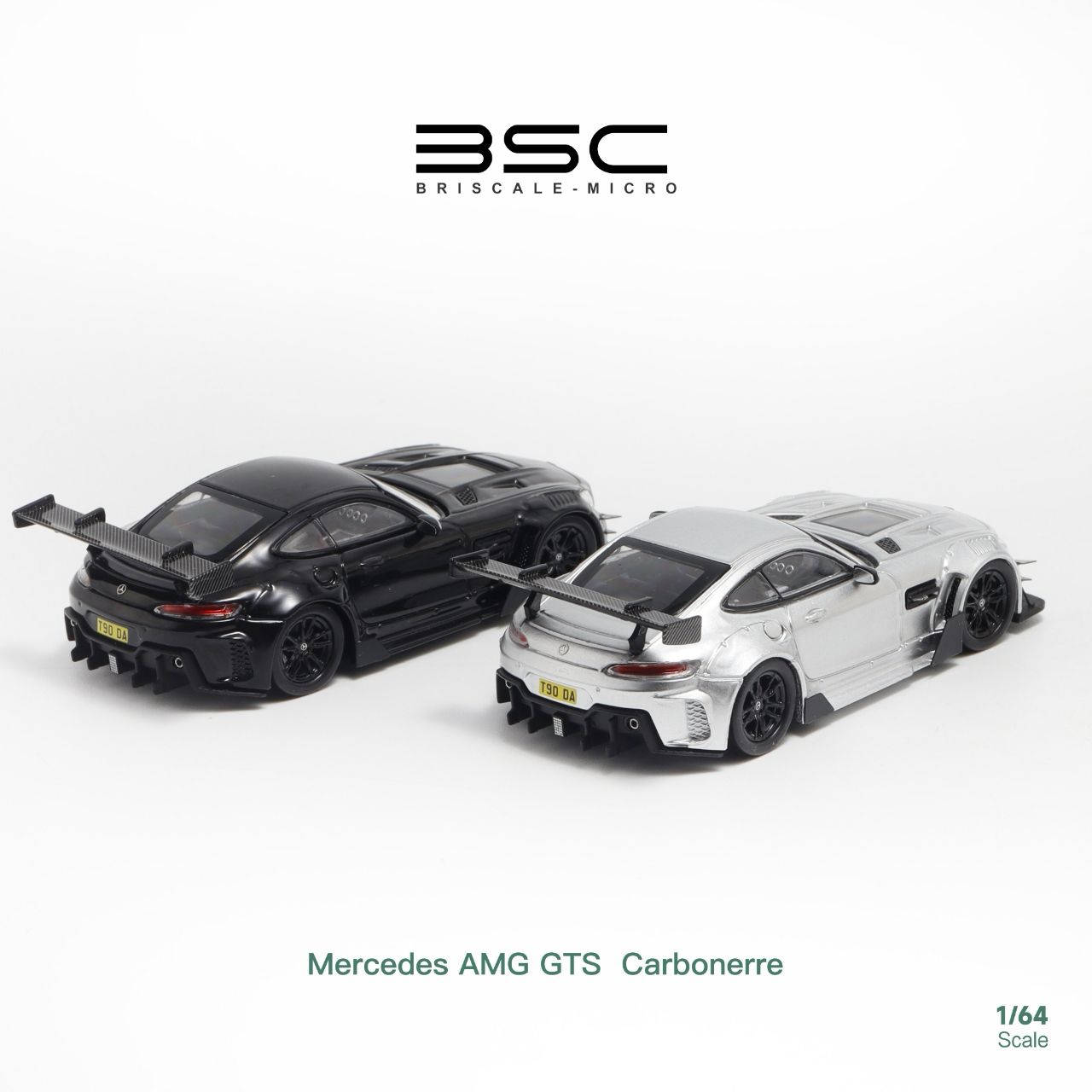 BSC 1:64 Mercedes-Benz AMG GTS Carbonerre(4 Colors) – Horizon Diecast