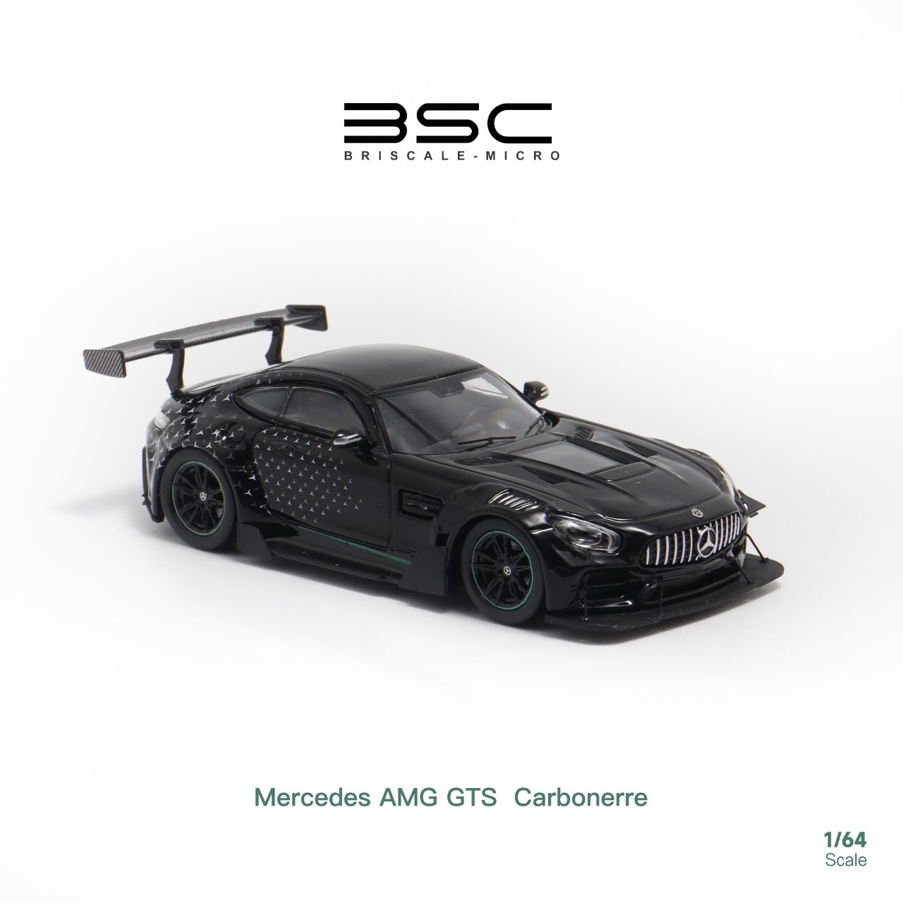 BSC 1:64 Mercedes-Benz AMG GTS Carbonerre(4 Colors) – Horizon Diecast