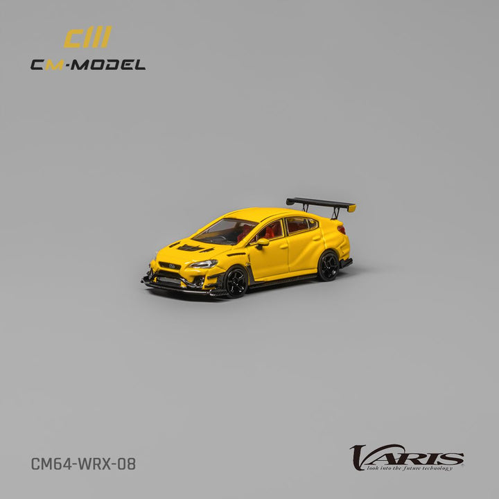 [Preorder] CM Model 1:64 Subaru WRX Varis Widebody 2.0 Yellow CM64-WRX-08