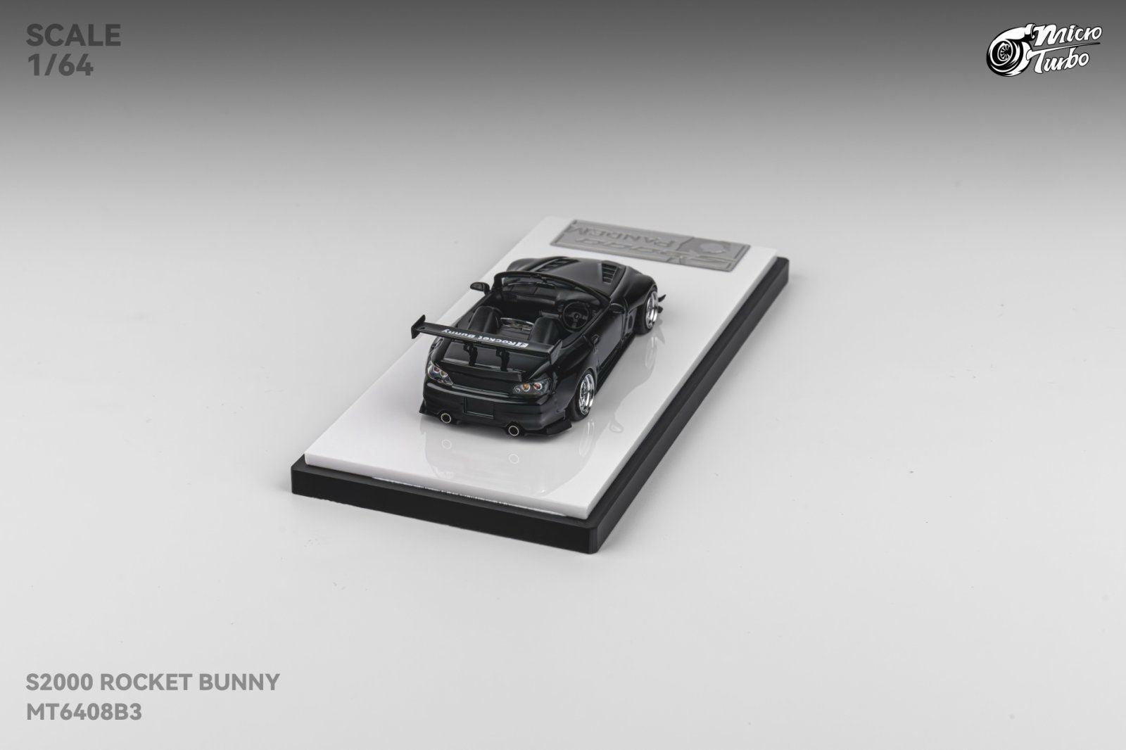 Microturbo 1:64 Honda S2000 Pandem Rocket Bunny Metallic