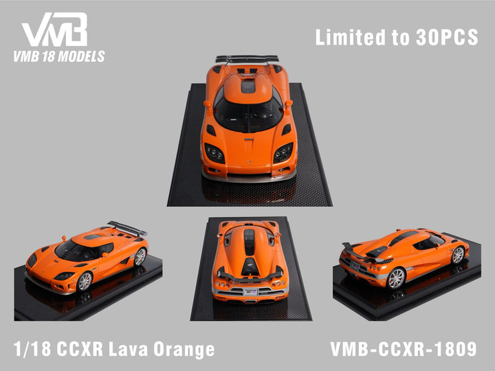 VMB 1:18 Koenigsegg CCXR - (2 Colors)
