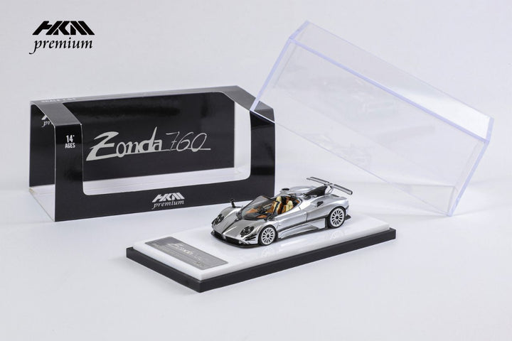 [Preorder] HKM Premium 1:64 Pagani Zonda 760 Roadstar (2 Colors)