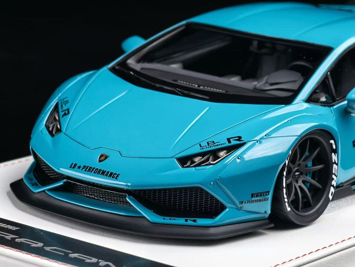 [Preorder] LB-PERFORMANCE 1:18 Liberty Walk Huracan LP610 Sky Blue