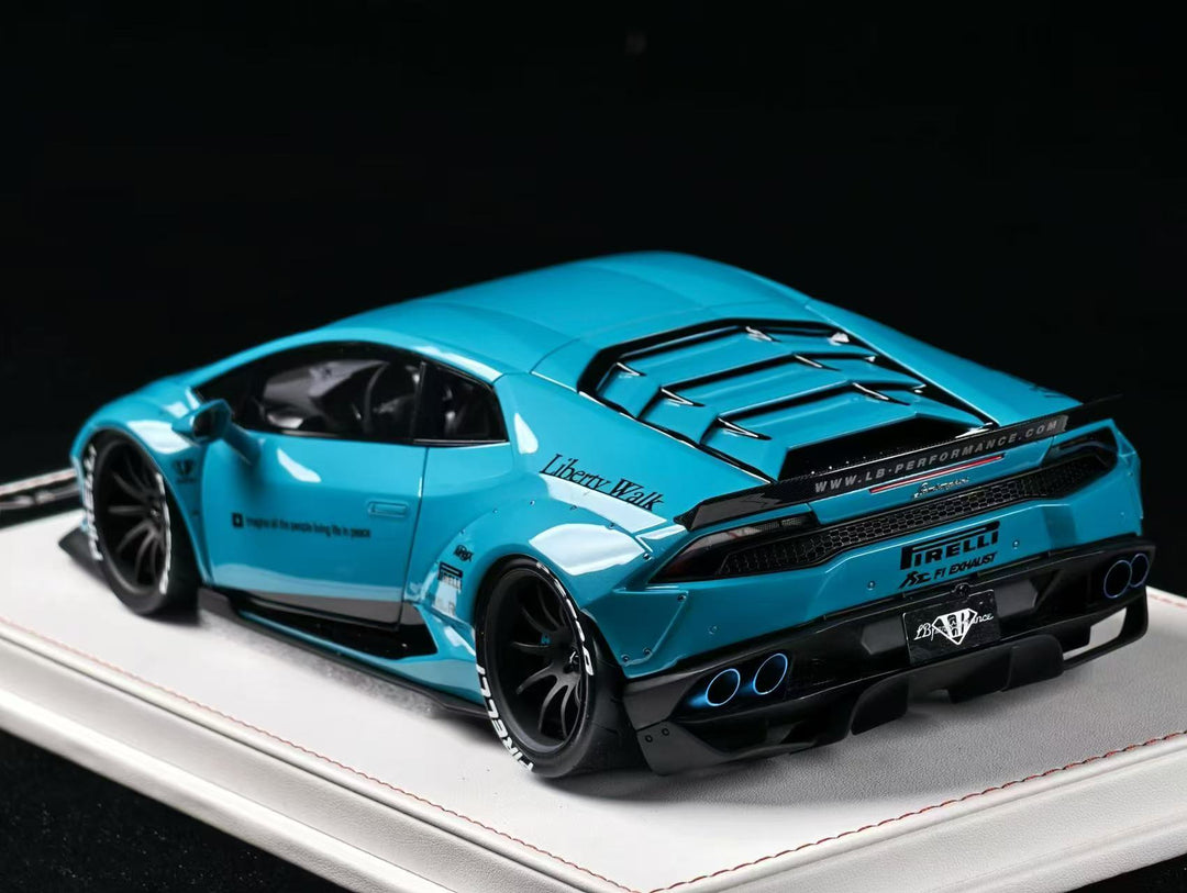 [Preorder] LB-PERFORMANCE 1:18 Liberty Walk Huracan LP610 Sky Blue
