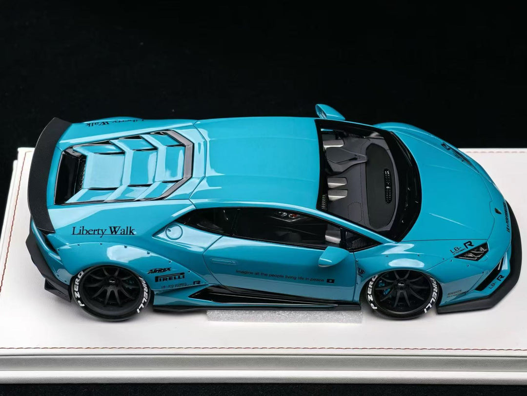 [Preorder] LB-PERFORMANCE 1:18 Liberty Walk Huracan LP610 Sky Blue